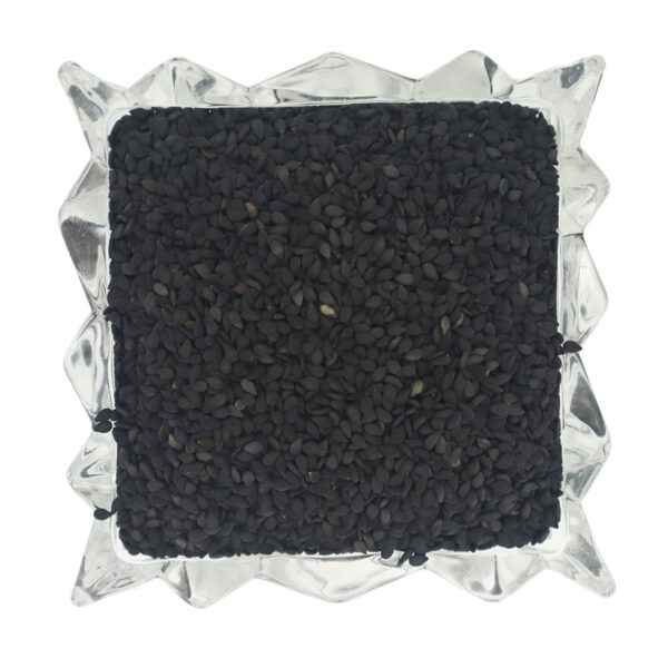 black sesame seeds for healthy skin and bones, good to improve digestive health